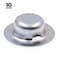 Prime-Line Axle Hat Push Nuts, 1/2 in., Zinc Plated Steel (10 Pack) 9078562 - alternate 3